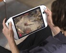 O PC para jogos portátil Abxylute 3D One exibe imagens em 3D graças à tecnologia de exibição da Tencent Games. (Fonte da imagem: Abxylute)
