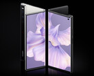 O Huawei Mate Xs 2 vem em acabamento preto e branco. (Fonte da imagem: Huawei)