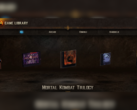 Uma captura de tela da biblioteca de jogos do Mortal Kombat Legacy Kollection (fonte da imagem: Atari YouTube)