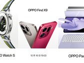Além do Oppo Find X9, que é o foco principal, o Oppo Watch S e o Oppo Pad 5 também serão lançados na próxima semana. (Fonte da imagem: Oppo, editado)