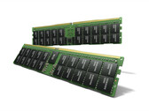 Os novos módulos DDR5 têm na verdade uma capacidade de 640 GB, mas 8 chips são usados para ECC. (Fonte da imagem: Samsung)