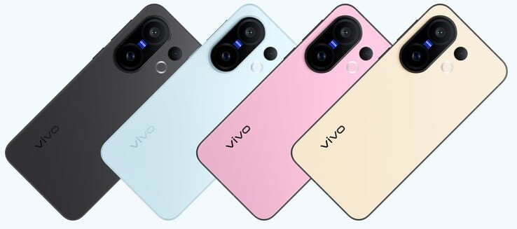 O smartphone Vivo X200 FE vem nas cores rosa fashion, preto minimalista, azul moderno e amarelo mel claro (Fonte da imagem: Vivo)