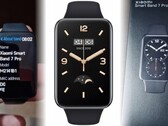 A elegante Xiaomi Smart Band 7 Pro parece estar se preparando para chegar ao palco europeu/global. (Fonte da imagem: Xiaomi &amp; Reddit u/shonazan - editado)