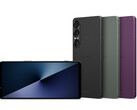 O Xperia 1 VII vem em três opções de cores no lançamento e uma tela de 6,5 polegadas, como seu antecessor. (Fonte da imagem: Sony)