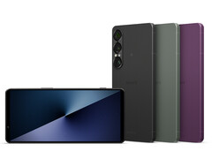 O Xperia 1 VII vem em três opções de cores no lançamento e uma tela de 6,5 polegadas, como seu antecessor. (Fonte da imagem: Sony)