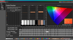 ColorChecker após a calibração