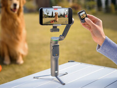 O Osmo Mobile 8P e seu acessório Osmo FrameTap.