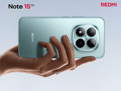 O Redmi Note 15 Pro Plus mudou sutilmente em relação ao modelo do ano passado na parte traseira. (Fonte da imagem: Xiaomi)