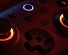 o mais recente lançamento do controle Ultimate 2 da 8BitDo vem em uma única opção de cor adornada com elementos de Wuchang: Fallen Feathers. (Fonte da imagem: 8BitDo)