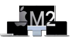 Apple supostamente tem uma gama completa de produtos Mac movidos a M2 a serem lançados durante 2022. (Fonte da imagem: Apple - editado)