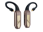 O DAC sem fio iFi Go Pod Max se conecta diretamente aos IEMs e é usado ao redor das orelhas. (Fonte da imagem: iFi)