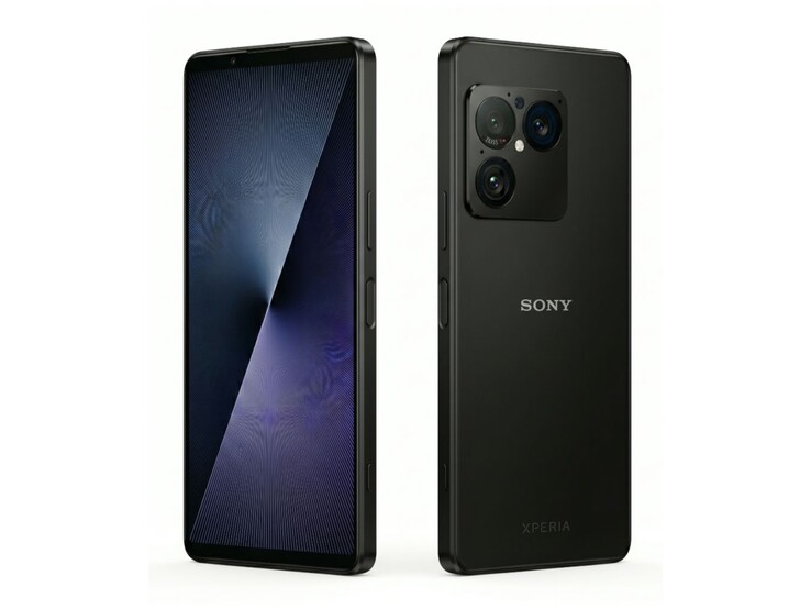 Renderizações do Sony Xperia 1 VIII divulgadas anteriormente.