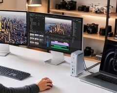 A primeira estação de conexão da Keychron é compatível com Thunderbolt 5.