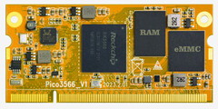 O Boardcon PICO3566 deve vir em várias configurações de memória. (Fonte da imagem: Boardcon)
