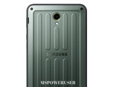 O Samsung Galaxy Tab Active5 vem em um chassi compacto e particularmente robusto. (Imagem: MSPowerUser)