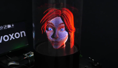 Vitrine de imagens da Voxon (Fonte da imagem: Voxon)