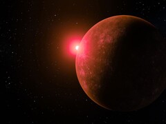 Ilustração de um artista mostrando Mercúrio e o Sol - Modificado com o Canva. (Fonte da imagem: The_Nemu - Pixabay)