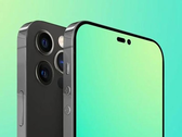 Conceito baseado nos recentes vazamentos da série 14 Pro do iPhone. (Fonte de imagem: MacRumors)