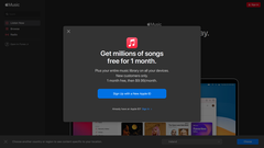 Apple Música: agora com período experimental gratuito mais curto. (Fonte: Apple)