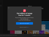 Apple Música: agora com período experimental gratuito mais curto. (Fonte: Apple)