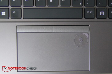 O touchpad com NFC