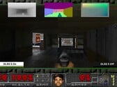 Uma comparação lado a lado de Doom com e sem DLSS 5 implementado