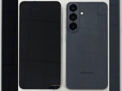 Supostas imagens da parte frontal e traseira do Galaxy S26 FE.