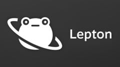 O logotipo da Lepton