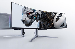 O RedMagic Realm tem acabamento prateado e iluminação RGB. (Fonte da imagem: RedMagic)