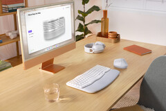 O Wave Keys para Mac utiliza 46% de material reciclado pós-consumo. (Fonte da imagem: Logitech)