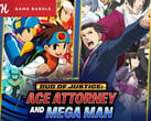 Dupla da Justiça: Ace Attorney e Mega Man Banner do Humble Bundle (Fonte da imagem: Humble Bundle com edições)