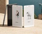 O Boox P6 Pro Color com suporte para caneta stylus e o Boox P6 Pro. (Fonte da imagem: Onyx)