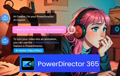 O Cyberlink PowerDirector oferece aos editores de vídeo recursos e efeitos de IA com tecnologia local que economizam tempo. (Fonte da imagem: CyberLink)