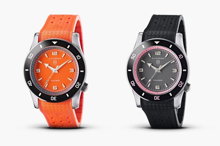 A Elliot Brown Chromatic Collection apresenta 200 metros (20 bar) de resistência à água (Fonte da imagem: Elliot Brown)