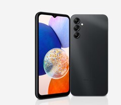 O Galaxy A14 5G já está à venda nos EUA a US$199. (Fonte: Samsung)