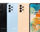 O Galaxy A23 5G. (Fonte: Samsung)