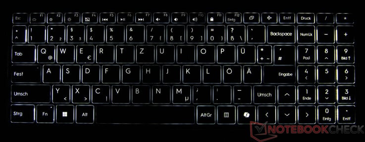 teclado retroiluminado