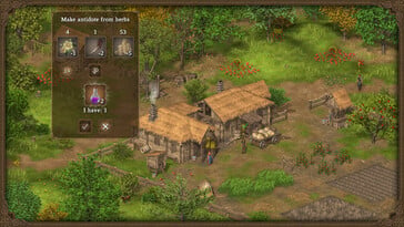 Na foto: Uma captura de tela do jogo Hero of the Kingdom: The Lost Tales 1.