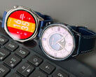 da esquerda para a direita: Huawei Watch GT 7 e Xiaomi Watch S5