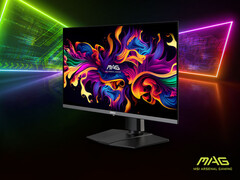 O MSI MAG 272QP X50 também possui um suporte ajustável que pode ser pivotado, girado, inclinado ou elevado em até 100 mm de altura. (Fonte da imagem: MSI)