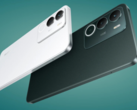 O Realme P4 Lite 4G vem nas opções de cores preto e branco (Fonte da imagem: Realme)