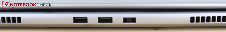 Voltar: 2x USB-A 3.2 Gen 2 (1x Sempre ligado), fonte de alimentação
