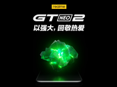 O teaser oficial de lançamento do GT Neo2. (Fonte: Realme)