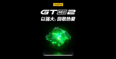 O teaser oficial de lançamento do GT Neo2. (Fonte: Realme)