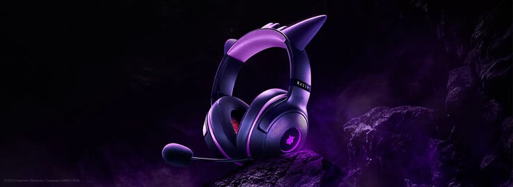 O Kraken Kitty V2 USB Gengar Edition se materializa. (Fonte: Razer)