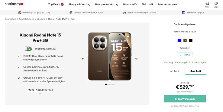 (Fonte da imagem: Sparhandy)