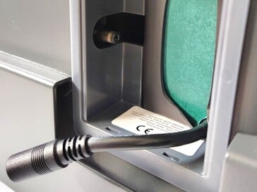 Conector da bateria.
