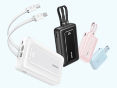 O Zolo Power Bank atualizado da Anker está disponível em duas novas cores. (Fonte da imagem: Anker)