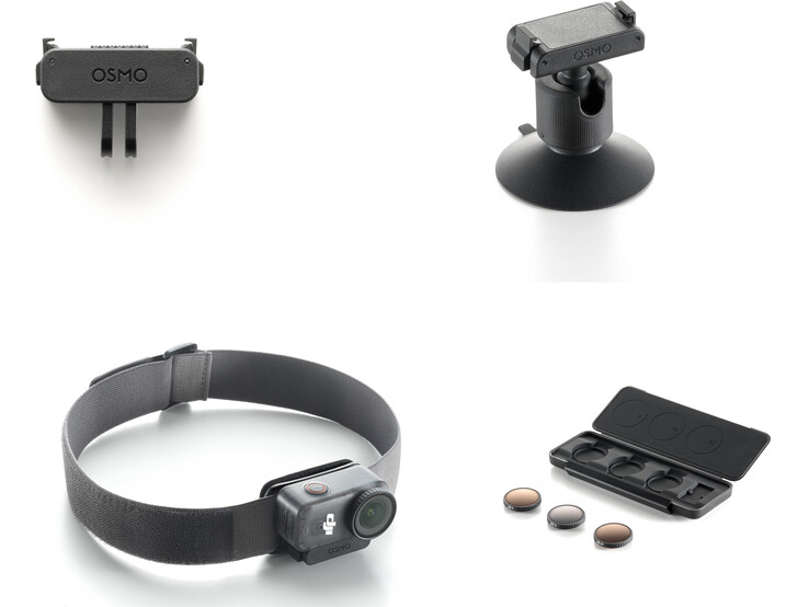 Acessórios do Osmo Nano (Fonte da imagem: DJI)