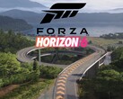 Banner de Forza Horizon 6 mostrando uma rodovia japonesa vazia